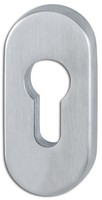 Hoppe Schutzrosette E55S-SR Oval 6,0Mm Pz F69 Edelstahl Matt