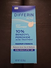 Differin Acne Spot Treatment, 10 Benzoyl Peroxide, Max Strength K5 
