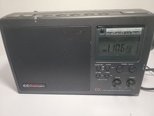 Sangean CC Radio Plus DX AM FM TV Weather Band Receiver W/ Cord - TESTED