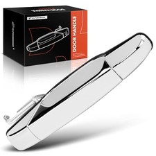 - Passenger Exterior Door Handle - Compatible with Chevy, Rear Right Chrome