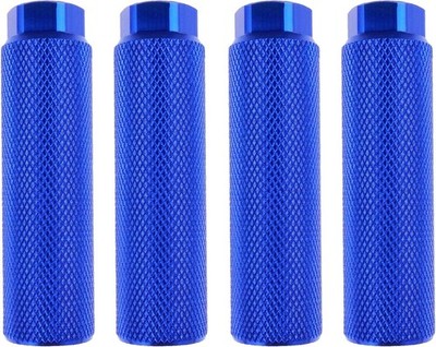 2 Pairs Aluminum Alloy Bike Pegs for Mountain Bike Cycling Rear Stunt Pegs Fi...