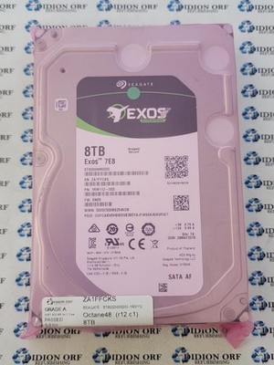 SEAGATE 8TB 3.5'' SATA HDD 7200 RPM ST8000NM0055-1RM112, GRADE A, SKU 17022