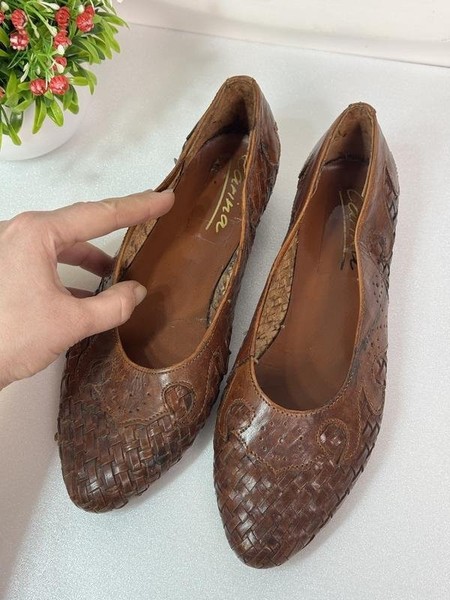 Women Carina Heels Brown Eco-leather 38