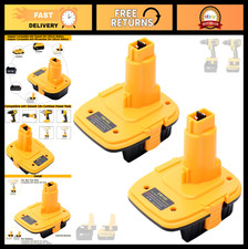 2 Pack DM18D Battery Adapter for Dewalt 18V Tools - Convert to 20V  Milwaukee 1