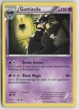 Gothitelle 57/124 Rare Dragons Exalted Pokemon Lightly Played