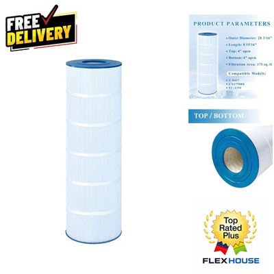 #ad Reliable Pool Filter for C1750 and Alternatives – Long Lifespan Easy Clean $119.24