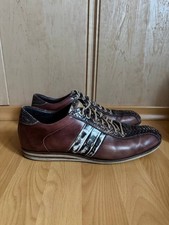 SCARPE SNEAKERS HARRIS FIRENZE 1913 SPORT ITALIANO ESOTICHE PELLE DI PITONE UOMO 11