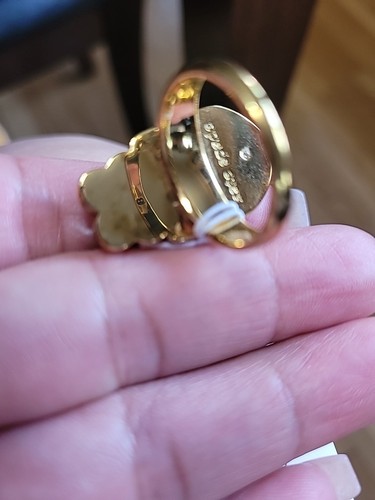 KATE SPADE NY LOVE BUGS JADEKÄFER STATEMENT-RING IN ROUGE PINK. Gr. 8 Neu mit Etikett - Bild 10 von 10