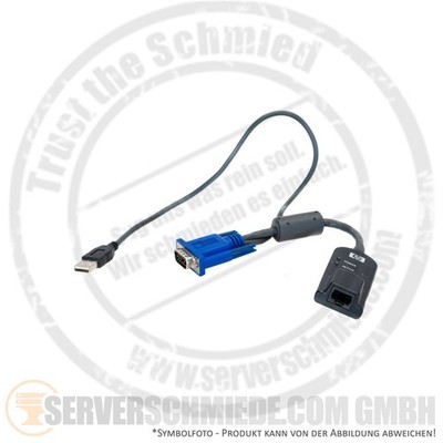 HP KVM Virtual Media Interface Adapter USB 2.0 VGA Console Kabel AF603A 410532-0