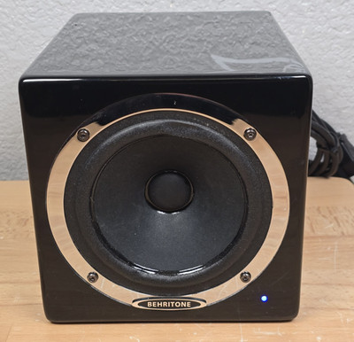 Behringer Behritone C50A Active 30 Watt Full Range Studio Monitor Black Chrome 
