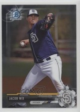 2017 Bowman Chrome Prospects Jacob Nix #BCP195 fm0
