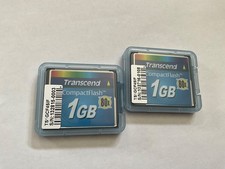 2pcs 1gb Transcend CF I speed 80x compactflash memory card Nikon,canon cf cam