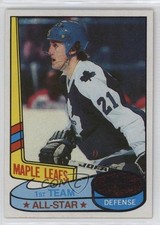 1980-81 Topps Borje Salming #85 HOF j5j