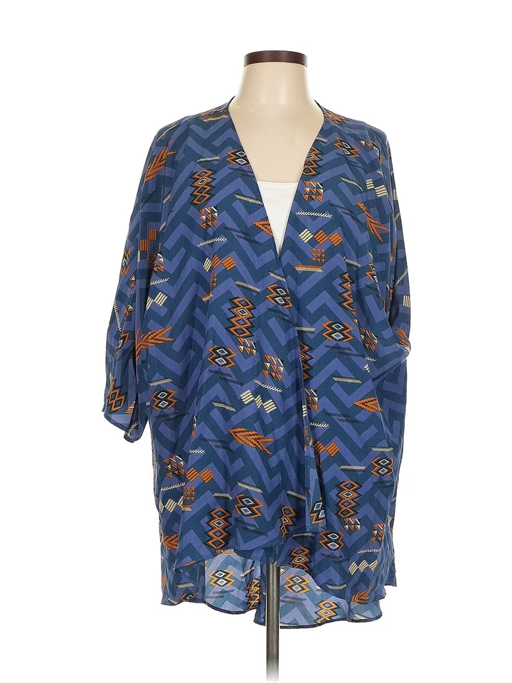 Kimono azul L Lularoe para mujer