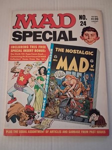 Vintage MAD Magazine SPECIAL No. 24 Includes "The Nostalgic MAD No. 6"