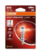 H1 GLÜHLAMPE, ABBIEGESCHEINWERFER FÜR OPEL, RENAULT - AMS-OSRAM 64150NL-1BL