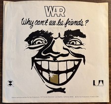 WAR - Why Can't We Be Friends " Picture Sleeves ONLY 45 rpm