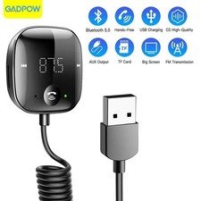 Gadpow Transmitter FM Bluetooth Car Bluetooth Transmitter and Receiver