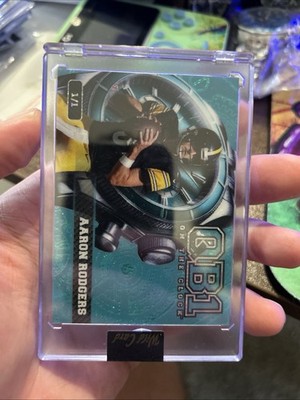 Wild Card 2026 Aaron Rodgers QB1 On The Clock #OCW-TL-AR 1/1