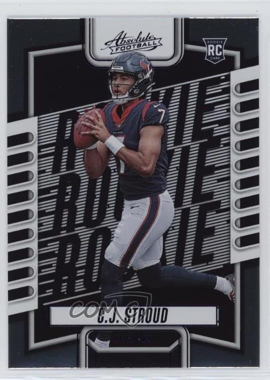 2023 Panini Absolute Rookies Black CJ Stroud #102 Rookie RC 0w1