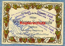 Wehlener Sonnenuhr - Pension Schorch Feick - OU - 1958