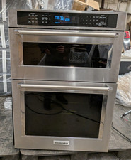 KitchenAid KOEC530PSS 30" Built-In Wall Oven Combination Microwave READ