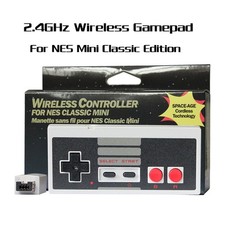 Controller joypad wireless Bluetooth 2,46 Hz classico per Nintendo USB NES
