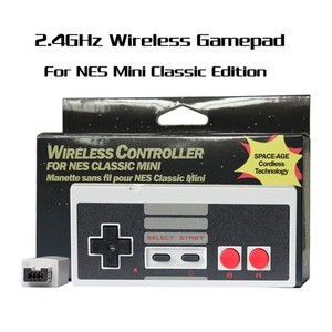 2.46Hz Contrôleur sans fil Bluetooth Classic Joypad Für Nintendo USB NES
