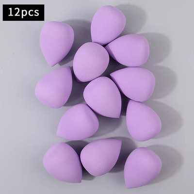 12/20/25/30/50/100PCS Best-Selling Purple Large-Sized Makeup Sponge Beauty Egg D