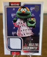 2026 Topps Series 1 #MAS-WGM Wally Green Monster Relic Mascot Celebration