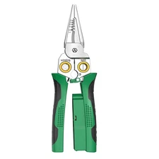 Electrician Pliers Multi-Function Wire Stripper 8-In-1 Needle Nose Pliers