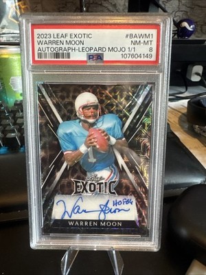 2023 Leaf Exotic Warren Moon 1/1