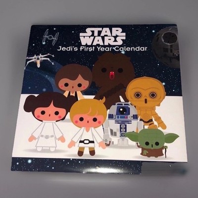 Disney Star Wars Jedi's Babies Baby Milestones First Year Calendar New