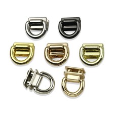 D Ring Bag Side Clip Buckles Screw Handbag Chain Handles Connector Bag Strap