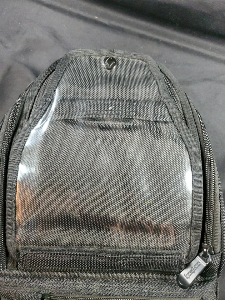 Bolsa de tanque magnética para motocicleta Cortech Super 2.0 12 litros asa de transporte Foto 3 de 4