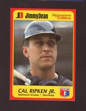 1991 Cal Ripken Baltimore Orioles Jimmy Dean Baseball Card #5 NM