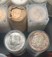 $10 Face Value Brilliant Uncirculated Roll of 1964 Kennedy Halves -Qty Available