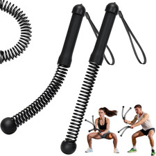 Upgrade Weighted Ropeless Battle Ropes, 2PCS Cordless Battle Rope for Home Gym,