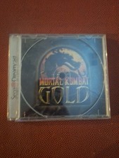 Mortal Kombat Gold (Sega Dreamcast, 1999) Empty Case Back Art Only Rare 