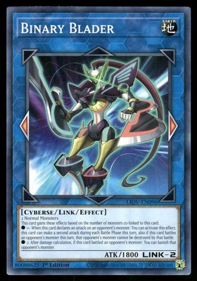 Yugioh Binary Blader LIOV-EN096 Common 1st Edition NM
