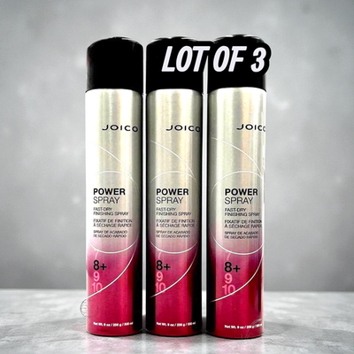 #ad Joico Power Spray #8 Fast Dry Finishing Spray 9 oz LOT OF 3 $48.40