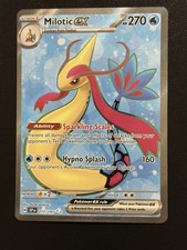Carta Pokémon ultra rara Milotic ex 217/191 Surging Sparks Holo Full Art