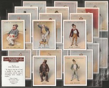 COPE COPES-FULL SET- DICKENS CHARACTER SERIES 1939 (L25 CARDS) EXCELLENT