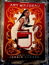 2024 Origins WNBA 3 color Jordin Canada Dream Gold Art Nouveau #3/10 AN-JC