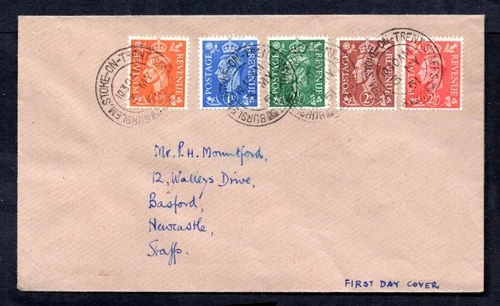 GB - 1951 KGVI Definitives First Day Cover