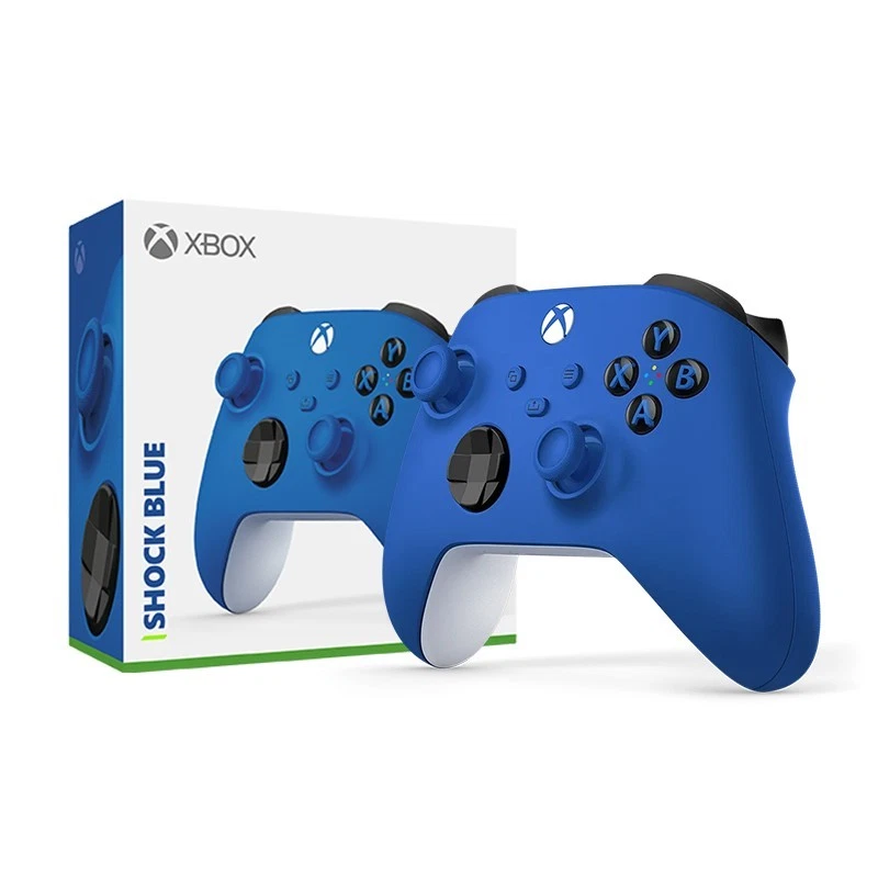 Microsoft Xbox Series X-S Blue Wireless Controllers & Attachments