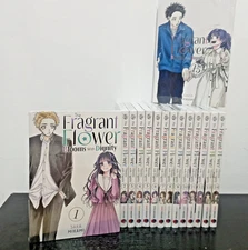 Manga The Fragrant Flower Blooms With Dignity Vol 1-15 Full Set English Version