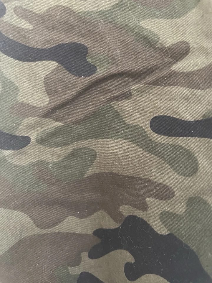 Jumping Beans Kids Boys Camo 100% Cotton Adjustable Waist Jogger Pants Green 4 - Image 4 of 4