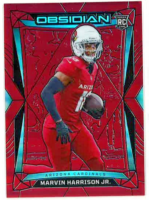 Marvin Harrison Jr. /49 Rookie - 2024 Obsidian Red #1 Cardinals