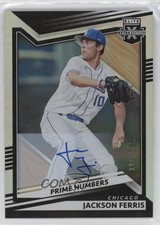 2022 Elite Extra Edition Prime Numbers A Signatures Jackson Ferris Auto 0f83